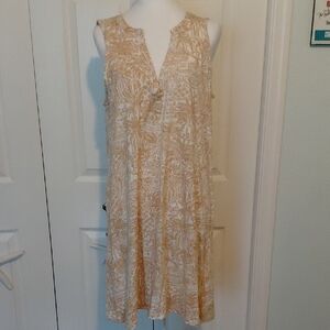 Lilly Pulitzer Beige Patterned Dress